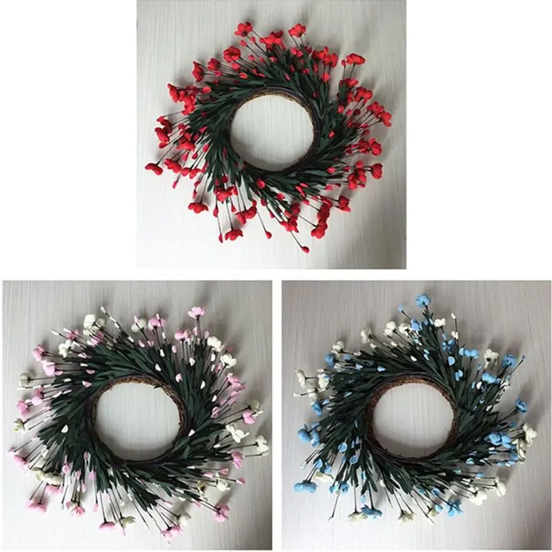 Artificial Flowers Red camellia Wreath Spring Wreath Outdoor for Front Door 517E
Artificial Flowers Red camellia Wreath Spring Wreath Outdoor for Front Door 517E