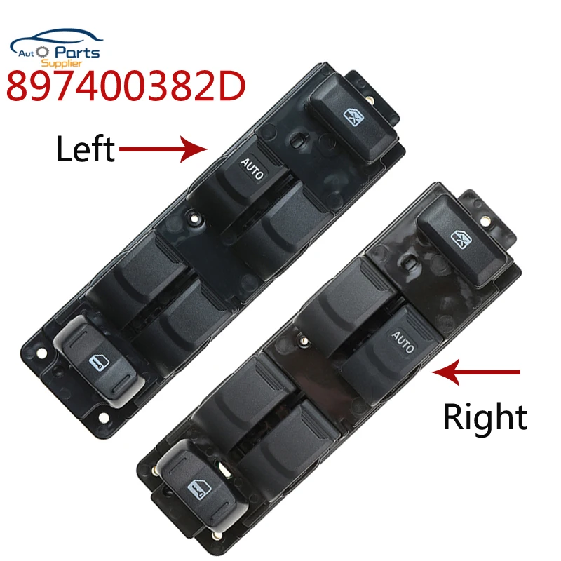 897400382D New Left & Right Side Electric Power Window Switch Fit For Isuzu D-max 2003-2011 car accessories
897400382D New Left & Right Side Electric Power Window Switch Fit For Isuzu D-max 2003-2011 car accessories