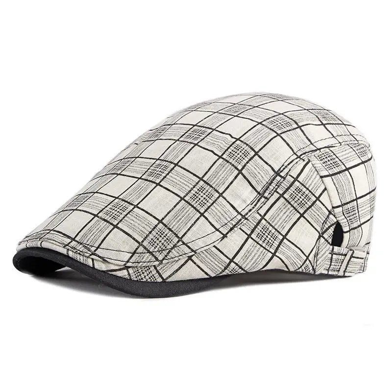 Ldslyjr 2021 Cotton Solid Plaid Newsboy Caps Flat Peaked Cap Men and Women Painter Beret Hats 16
Ldslyjr 2021 Cotton Solid Plaid Newsboy Caps Flat Peaked Cap Men and Women Painter Beret Hats 16
