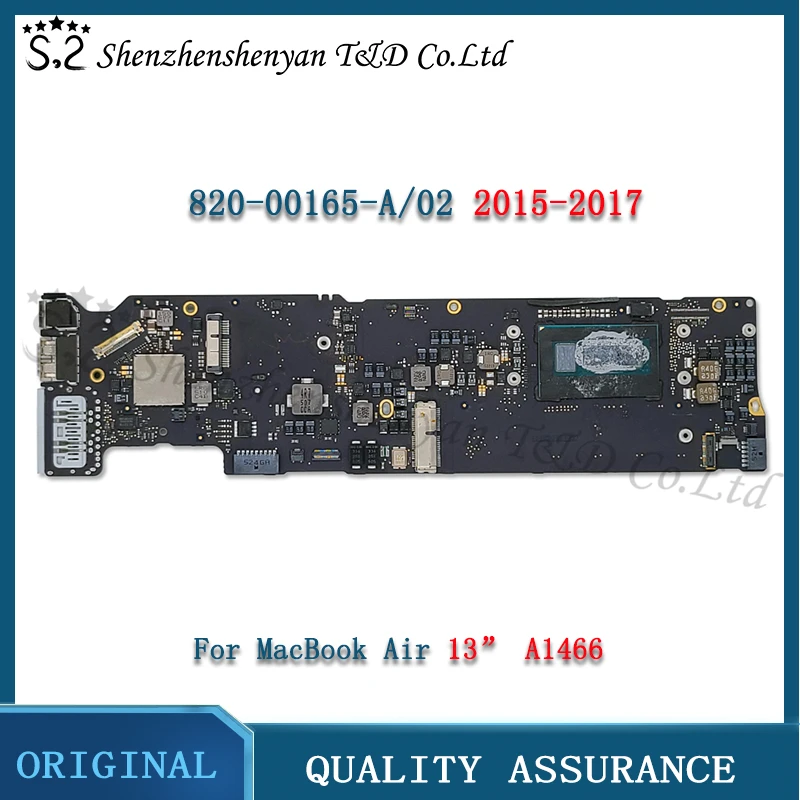 Tested Laptop A1466 Motherboard For Macbook Air 13" i7 1.7GHz 8GB RAM A1466 Logic Board 820-00165-A EMC 2924 2925 2015-2017 Year
Tested Laptop A1466 Motherboard For Macbook Air 13" i7 1.7GHz 8GB RAM A1466 Logic Board 820-00165-A EMC 2924 2925 2015-2017 Year