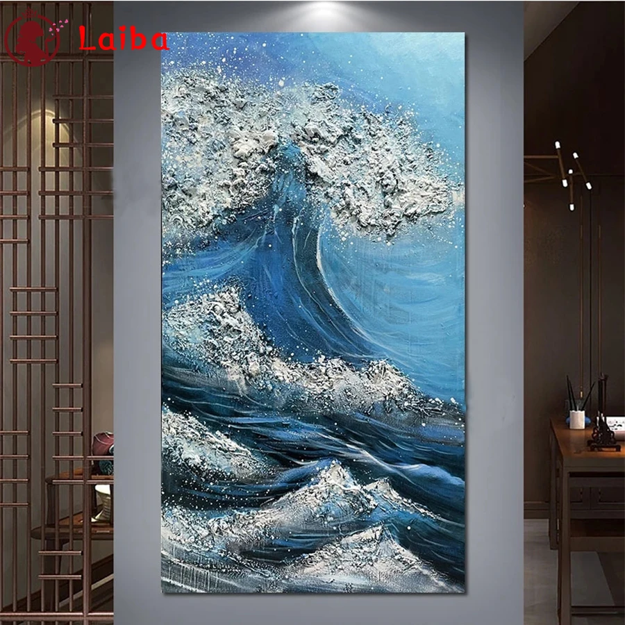 Diamond Painting Abstract art waves Cross Stitch Diamond Mosaic Picture Of Rhinestone Embroidery crystal Beaded Handicraft
Diamond Painting Abstract art waves Cross Stitch Diamond Mosaic Picture Of Rhinestone Embroidery crystal Beaded Handicraft