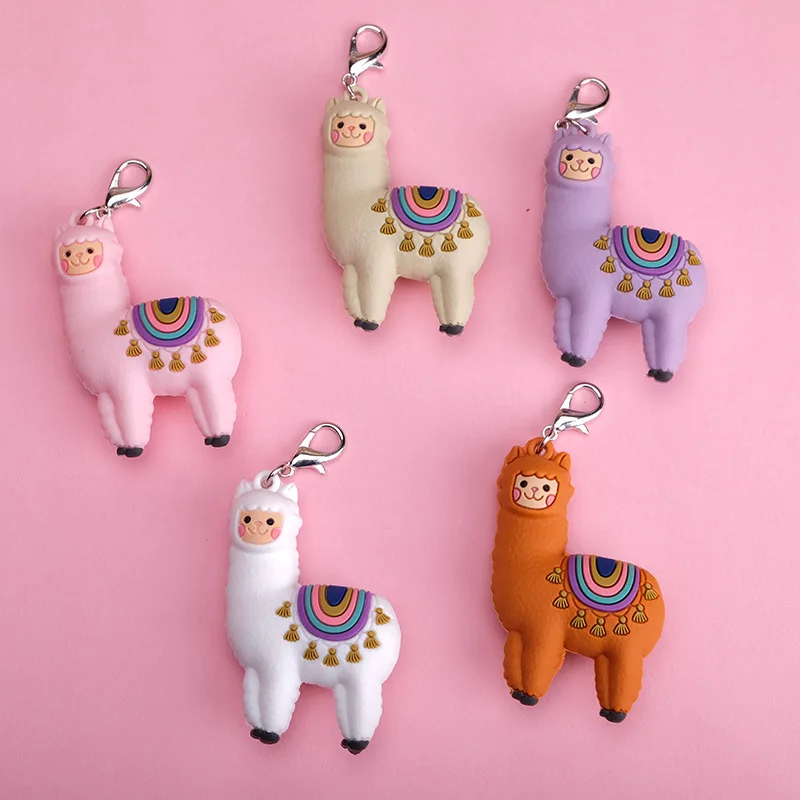 2019 брелок Lucky Alpaca Милая мультяшная овечья оригинальная квалифицированная