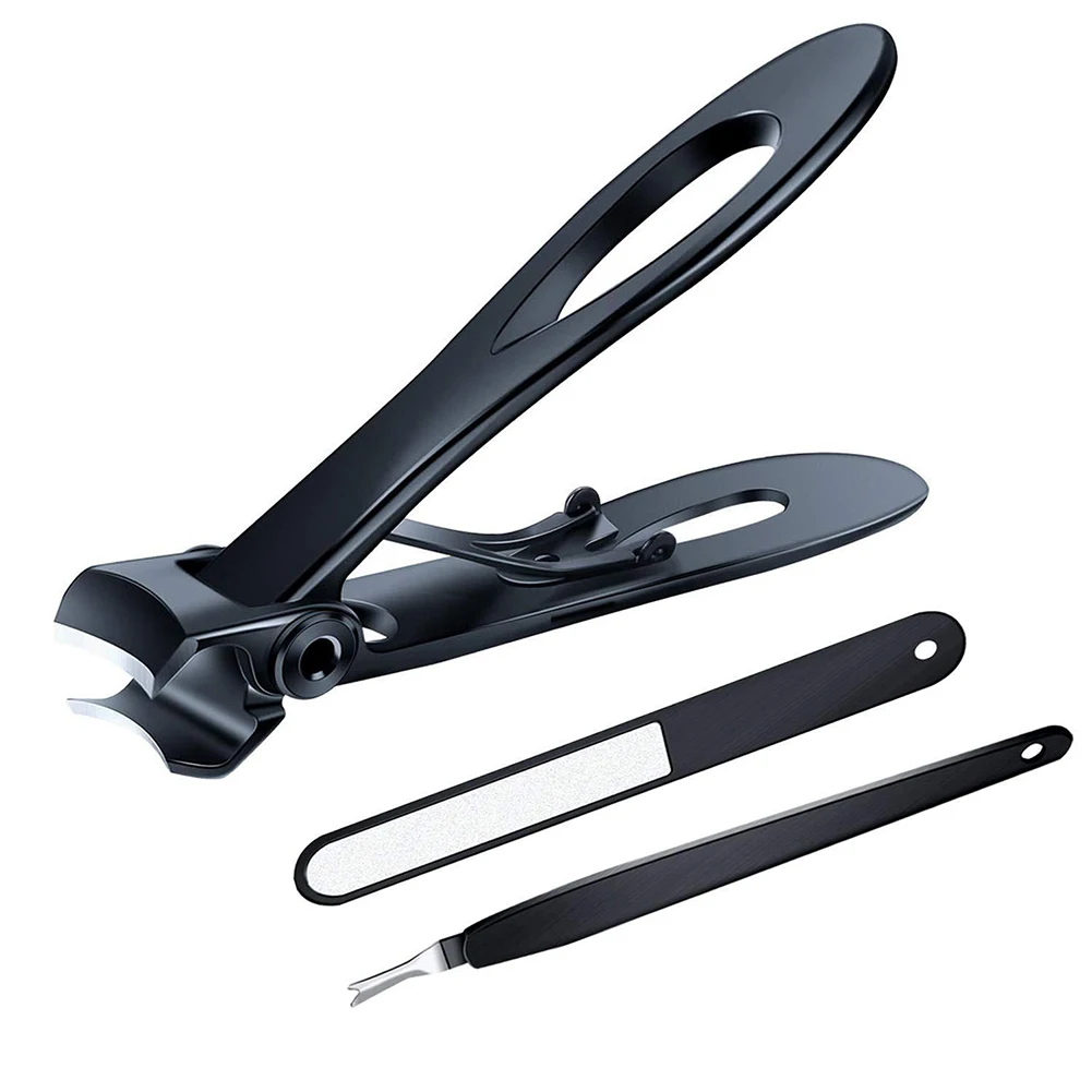 3 Pcs For Men Women Fingernail Cutter Toenail Wide Jaw Set Dead Skin Stainless Steel Nail Clippers Heavy Duty Opening Pedicure
3 Pcs For Men Women Fingernail Cutter Toenail Wide Jaw Set Dead Skin Stainless Steel Nail Clippers Heavy Duty Opening Pedicure