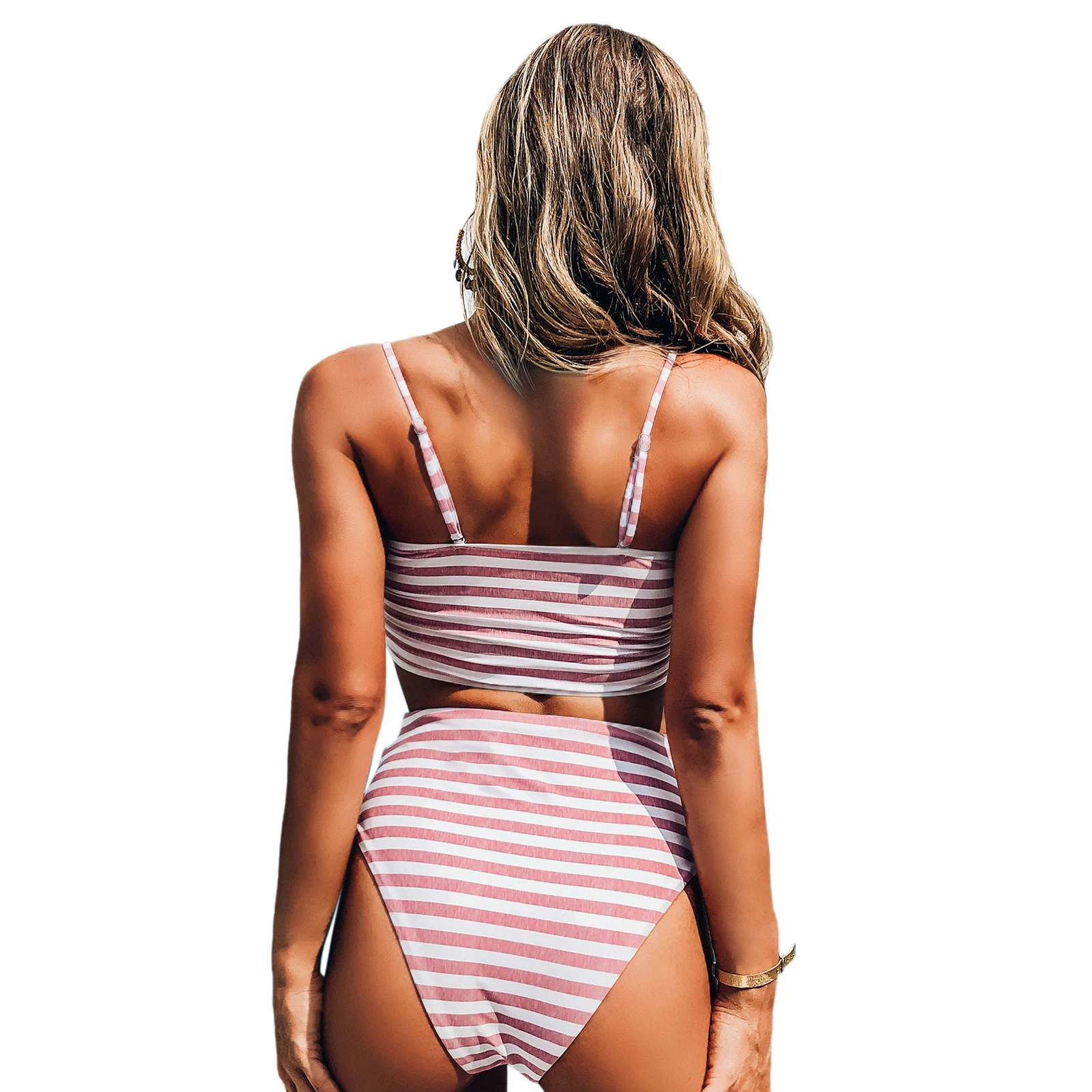 Женский раздельный купальник, ажурное бикини в полоску с низким вырезом + Летние Трусики с высокой талией
Женский раздельный купальник, ажурное бикини в полоску с низким вырезом + Летние Трусики с высокой талией