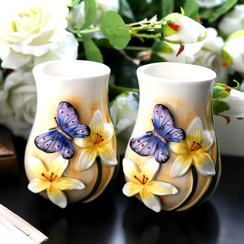 Bathroom ceramic ware five-piece suit wash butterfly dance Xinlan laundry bathroom supplies LO726330 
Bathroom ceramic ware five-piece suit wash butterfly dance Xinlan laundry bathroom supplies LO726330