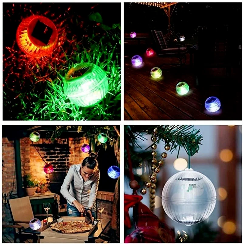 Solar Swimming Floating Pool Lights Colorful Changing Waterproof Floating Light Hanging Ball Night Light Decoration Garden Pond 
Solar Swimming Floating Pool Lights Colorful Changing Waterproof Floating Light Hanging Ball Night Light Decoration Garden Pond