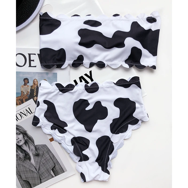 Sexy Bandeau Swimsuit Bikinis 2021 Mujer New 2 Piece Set Swimwear Women Summer Beachwear Bathing Suit Biqiuni Female 
Sexy Bandeau Swimsuit Bikinis 2021 Mujer New 2 Piece Set Swimwear Women Summer Beachwear Bathing Suit Biqiuni Female