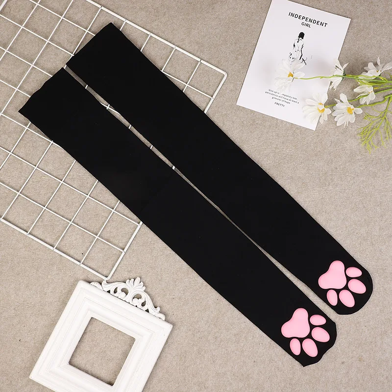 3D New Kitten Claw Stocking Lolita Soft Cotton Pawpads Anime Cosplay Girl Gift Thigh Sexy Cute Solid Pink Paws Pad Kawaii Socks
3D New Kitten Claw Stocking Lolita Soft Cotton Pawpads Anime Cosplay Girl Gift Thigh Sexy Cute Solid Pink Paws Pad Kawaii Socks