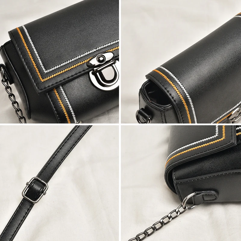 CASMOR Women Leather Handbags 2019 Fashion College Style Shoulder Bags Beautiful Lock Chains Bag Gothic Ladies Crossbody Bag
CASMOR Women Leather Handbags 2019 Fashion College Style Shoulder Bags Beautiful Lock Chains Bag Gothic Ladies Crossbody Bag