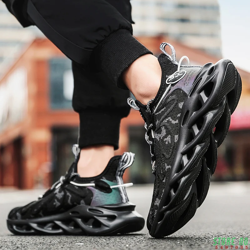 Men's Casual Shoes Autumn Trend Style Breathable Mesh Light Personality Male Sneakers Flying Weaving Tenis Masculino ZHANGXI
Men's Casual Shoes Autumn Trend Style Breathable Mesh Light Personality Male Sneakers Flying Weaving Tenis Masculino ZHANGXI