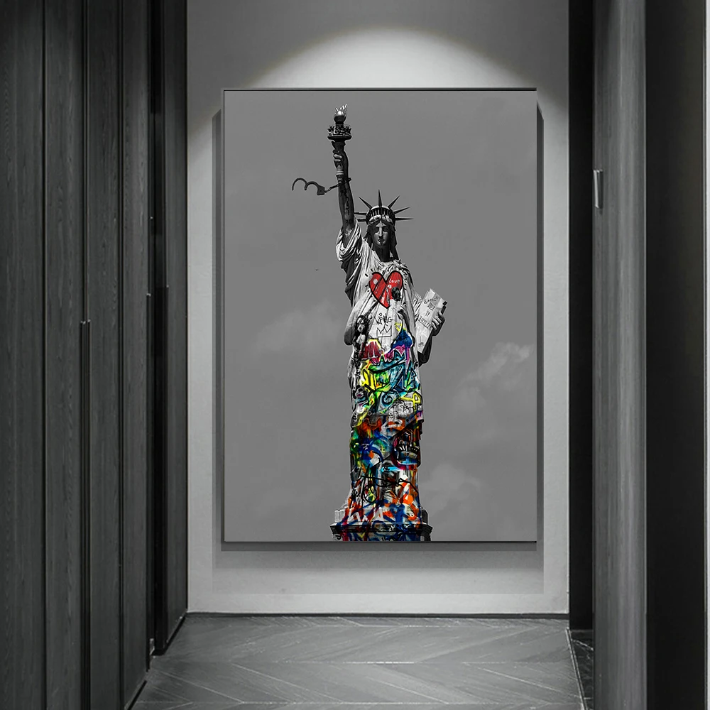 Graffiti Art Abstract Canvas David Sculpture Wall Print Painting Modern Canvas Graffiti Sculpture Picture Room Home Decoration
Graffiti Art Abstract Canvas David Sculpture Wall Print Painting Modern Canvas Graffiti Sculpture Picture Room Home Decoration