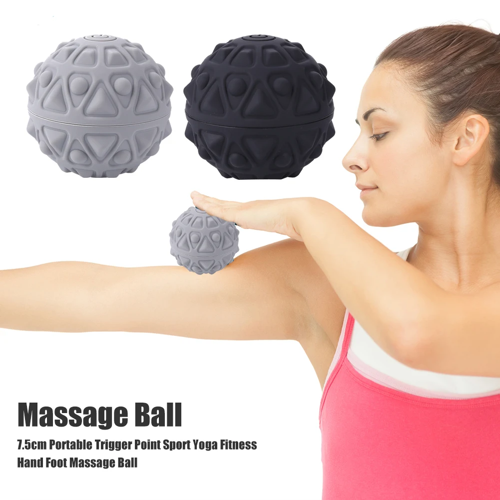 

Фитнес-мяч для йоги, фитнеса, терапия, массажер, облегчение боли в мышцах, самомиофасциальное высвобождение глубоких тканей