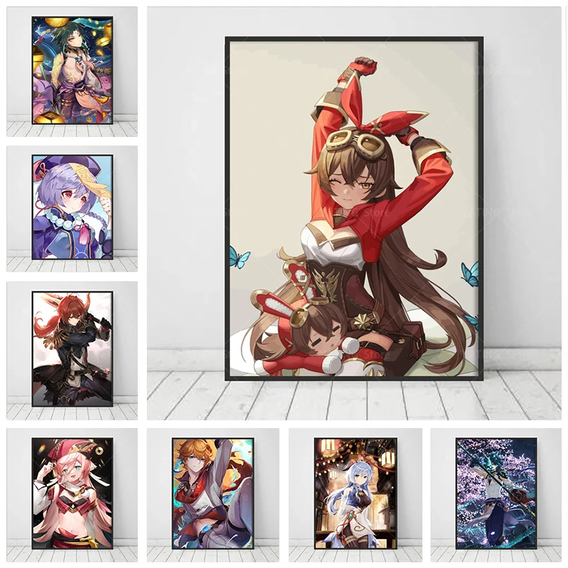 Genshin-Anime Character Poster HD Print Wall Art Canvas Painting Printmaking Home Living Room Wall Art Picture Decorative Mural
Genshin-Anime Character Poster HD Print Wall Art Canvas Painting Printmaking Home Living Room Wall Art Picture Decorative Mural