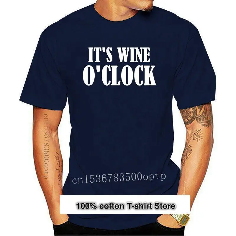 Camiseta de манга corta para hombre y mujer, prenda de vestir, с принтом винных часов
Camiseta de манга corta para hombre y mujer, prenda de vestir, с принтом винных часов