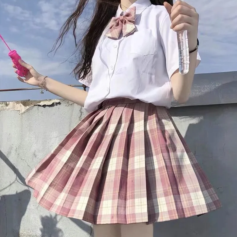 Japanese Sexy Mini Pleated Cosplay Skirts Lolita Style Kawaii A-Line JK Plaid Y2K High Waist Korea Harajuku Student Women Skirt
Japanese Sexy Mini Pleated Cosplay Skirts Lolita Style Kawaii A-Line JK Plaid Y2K High Waist Korea Harajuku Student Women Skirt