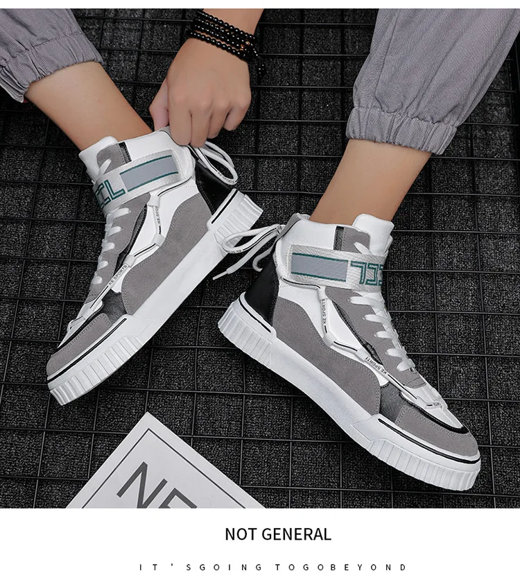 Women Sports Shoes Spring 2021 New High Top Women Trend Casual Shoes Board Shoes Versatile Color Matching Women Vulcanized Shoes
Women Sports Shoes Spring 2021 New High Top Women Trend Casual Shoes Board Shoes Versatile Color Matching Women Vulcanized Shoes