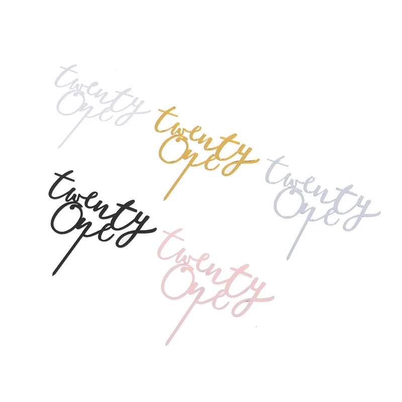 1pc Twenty One Happy Birthday Acrylic Cake Topper Letters Number 21 Acrylic Cupcake Topper For 21st Birthday Party Cake Deco
1pc Twenty One Happy Birthday Acrylic Cake Topper Letters Number 21 Acrylic Cupcake Topper For 21st Birthday Party Cake Deco