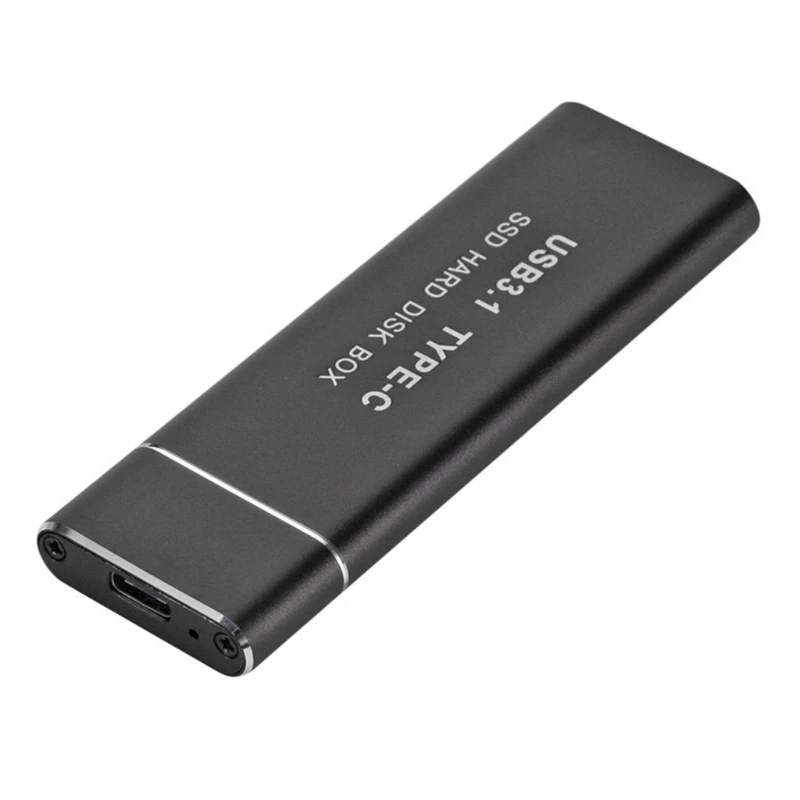 M.2NGFF SATA SSD to USB3.1 Type-C Mobile Hard Disk Box External Drive Enclosure Case For SSD 2230/2242/2260/2280
M.2NGFF SATA SSD to USB3.1 Type-C Mobile Hard Disk Box External Drive Enclosure Case For SSD 2230/2242/2260/2280