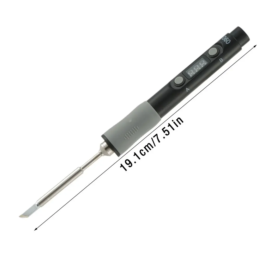 SQ-D60 Electric Soldering Iron Kit 12-24V Adjustable 100-500 Constant Temperature Digital Display Soldering Iron
SQ-D60 Electric Soldering Iron Kit 12-24V Adjustable 100-500 Constant Temperature Digital Display Soldering Iron