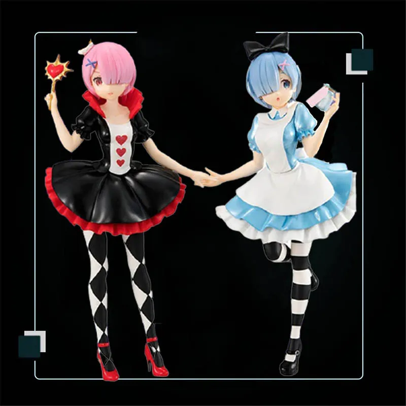 21Cm Ram Rem Japanese Anime Life In Another World From Scratch Pvc Anime Movable Model Collectible Ornaments Children Boxed Gift 
21Cm Ram Rem Japanese Anime Life In Another World From Scratch Pvc Anime Movable Model Collectible Ornaments Children Boxed Gift