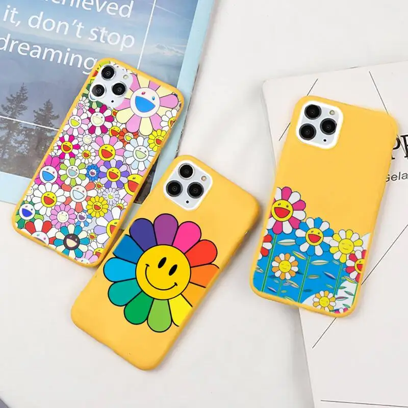 Smiley Flower Phone Case For IPhone 6 6s 7 8 Plus X Xs Xr Xsmax 11 12 Pro Promax 12mini Candy Yellow Silicone Cover
Smiley Flower Phone Case For IPhone 6 6s 7 8 Plus X Xs Xr Xsmax 11 12 Pro Promax 12mini Candy Yellow Silicone Cover