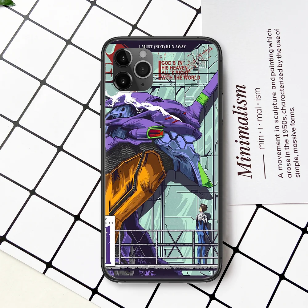 Anime EVA Evangelion Phone Case Cover For Iphone 5 5S 6 6S PLUS 7 8 11 12 Mini X XR XS PRO SE 2020 MAX black Funda Silicone
Anime EVA Evangelion Phone Case Cover For Iphone 5 5S 6 6S PLUS 7 8 11 12 Mini X XR XS PRO SE 2020 MAX black Funda Silicone