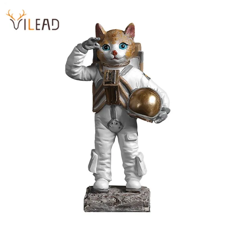 VILEAD скандинавский астронавт статуя кота фигурки животных домашний персонаж скульптура креативный космонаут ремесла украшение для дома и о...
VILEAD скандинавский астронавт статуя кота фигурки животных домашний персонаж скульптура креативный космонаут ремесла украшение для дома и о...