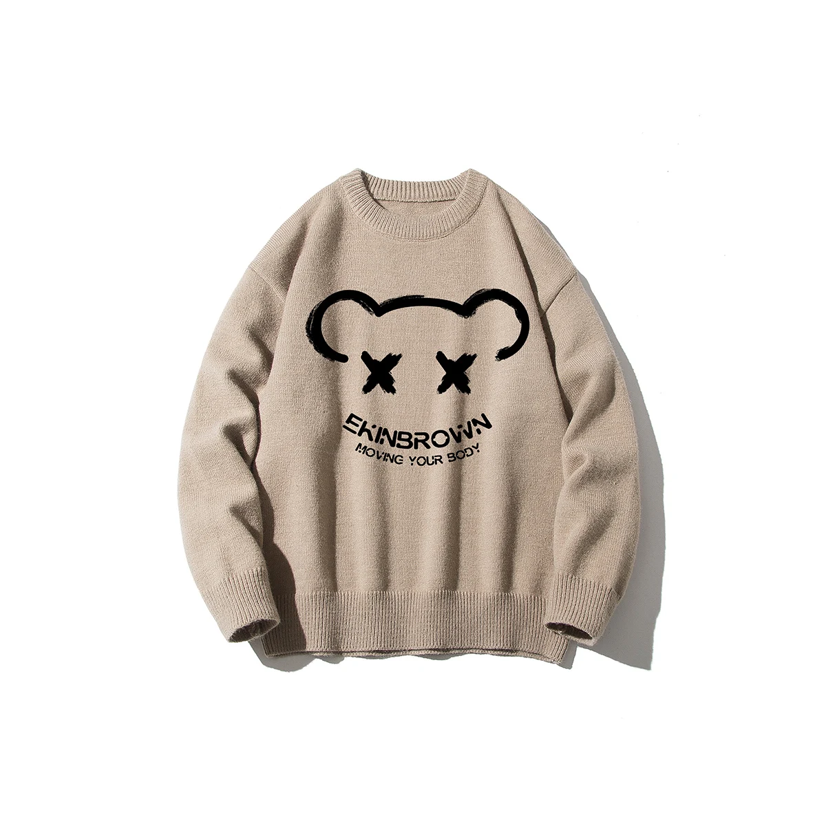 Cartoon Bear Sweater Men Winter Men Clothing Fashion Long Sleeve Knitted Pullover Sweater Oversized New Mens/womens sweaters Coa
Cartoon Bear Sweater Men Winter Men Clothing Fashion Long Sleeve Knitted Pullover Sweater Oversized New Mens/womens sweaters Coa