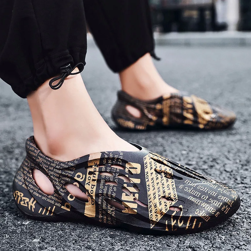 Hole Shoes Summer Hollow Men's Sandals Soft Bottom Outdoor Beach Roman Shoes Sandals
Hole Shoes Summer Hollow Men's Sandals Soft Bottom Outdoor Beach Roman Shoes Sandals