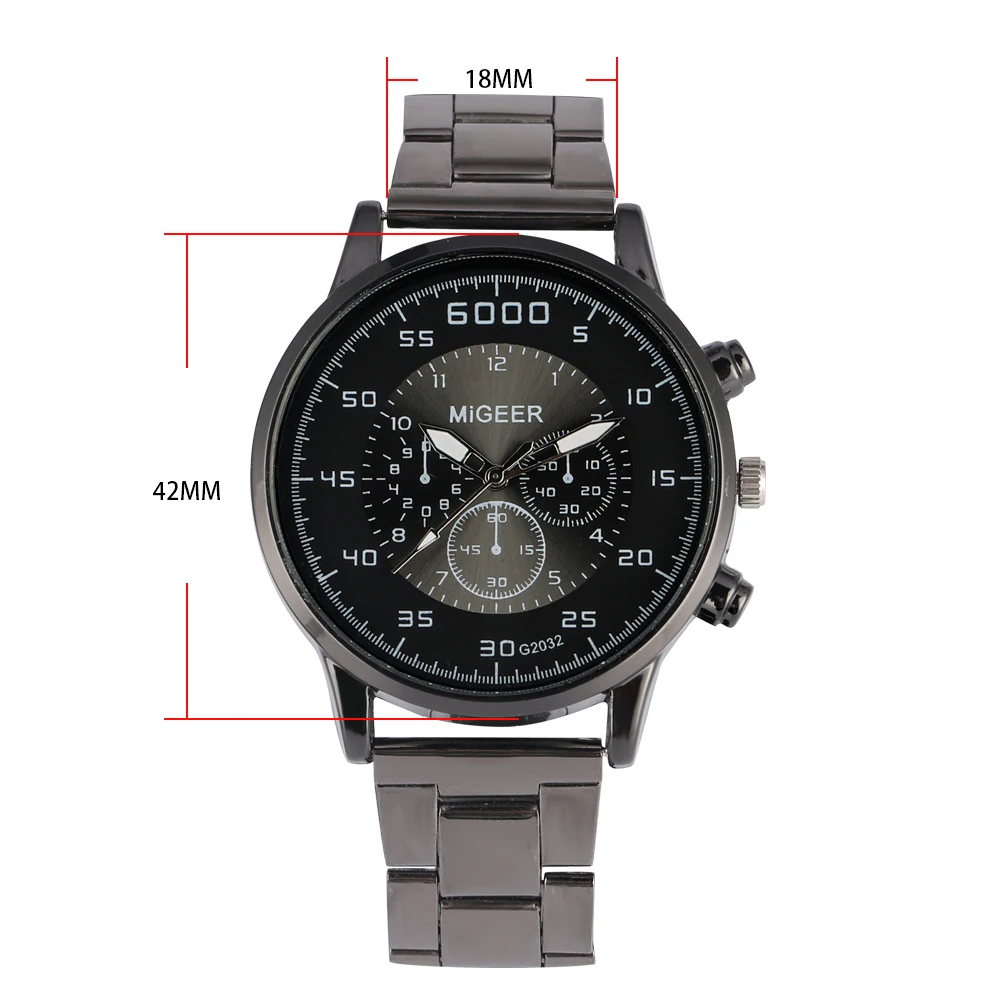 Fashion Mens Watches Top Brand Luxury Black Stainless Steel Strap Quartz Wristwatch Luminous Hands Male Watch Relogio Masculino
Fashion Mens Watches Top Brand Luxury Black Stainless Steel Strap Quartz Wristwatch Luminous Hands Male Watch Relogio Masculino