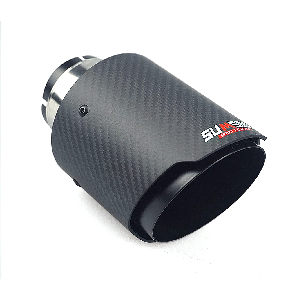 genuine sumsoo Carbon Fibre Car Exhaust Tip Matte Black Stainless Steel Muffler Tip Tail Pipe for modification car exhaust tip
genuine sumsoo Carbon Fibre Car Exhaust Tip Matte Black Stainless Steel Muffler Tip Tail Pipe for modification car exhaust tip