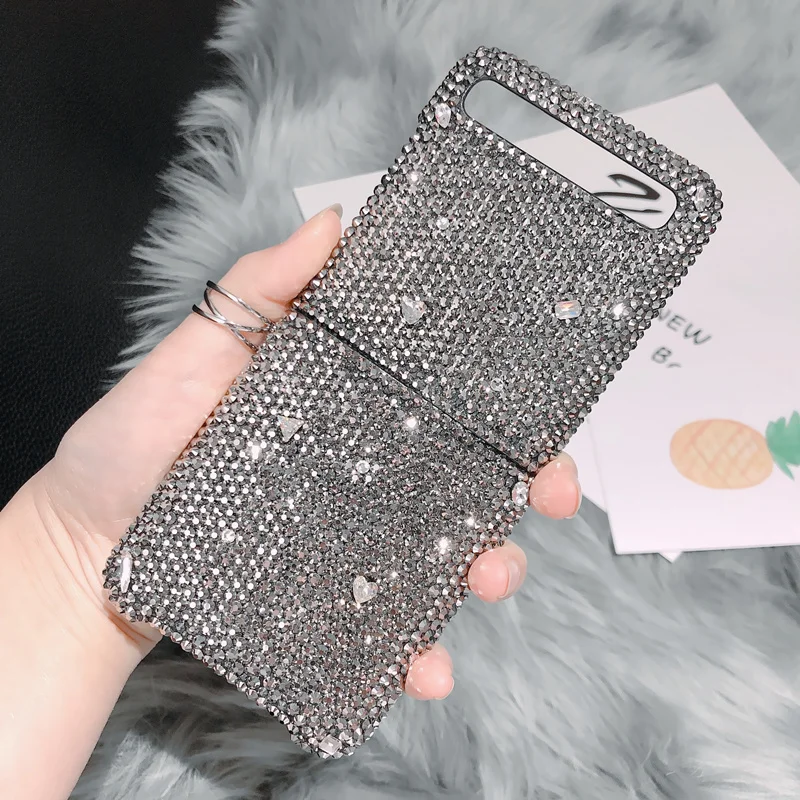 Purple crystal shell of Samsung Galaxy Z, rigid diamond gel shell, flip 3, 4G / 5G / Z, gray
Purple crystal shell of Samsung Galaxy Z, rigid diamond gel shell, flip 3, 4G / 5G / Z, gray