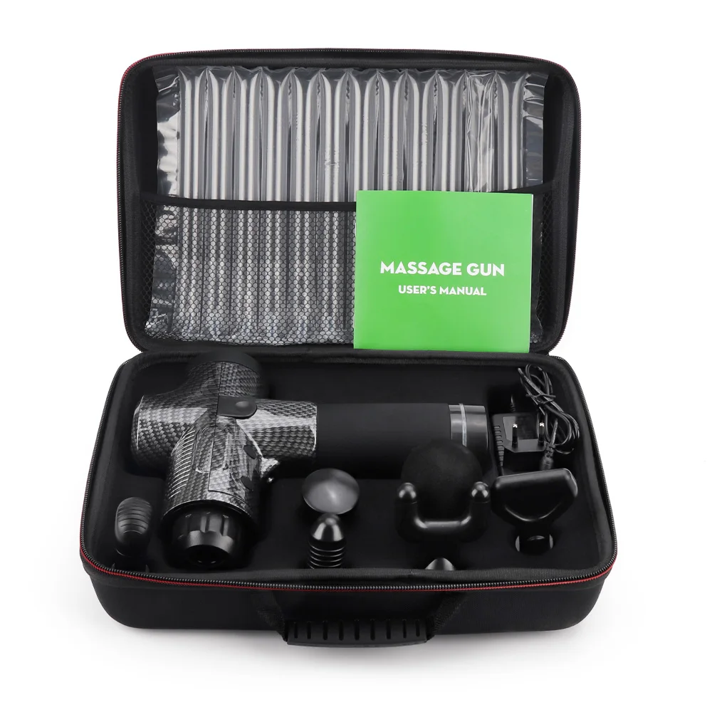 High Frequency Massage Gun Rechargeable Muscle Relax Body Relaxation Electric Massager with Portable Bag for Fitness Pain Relief 
High Frequency Massage Gun Rechargeable Muscle Relax Body Relaxation Electric Massager with Portable Bag for Fitness Pain Relief