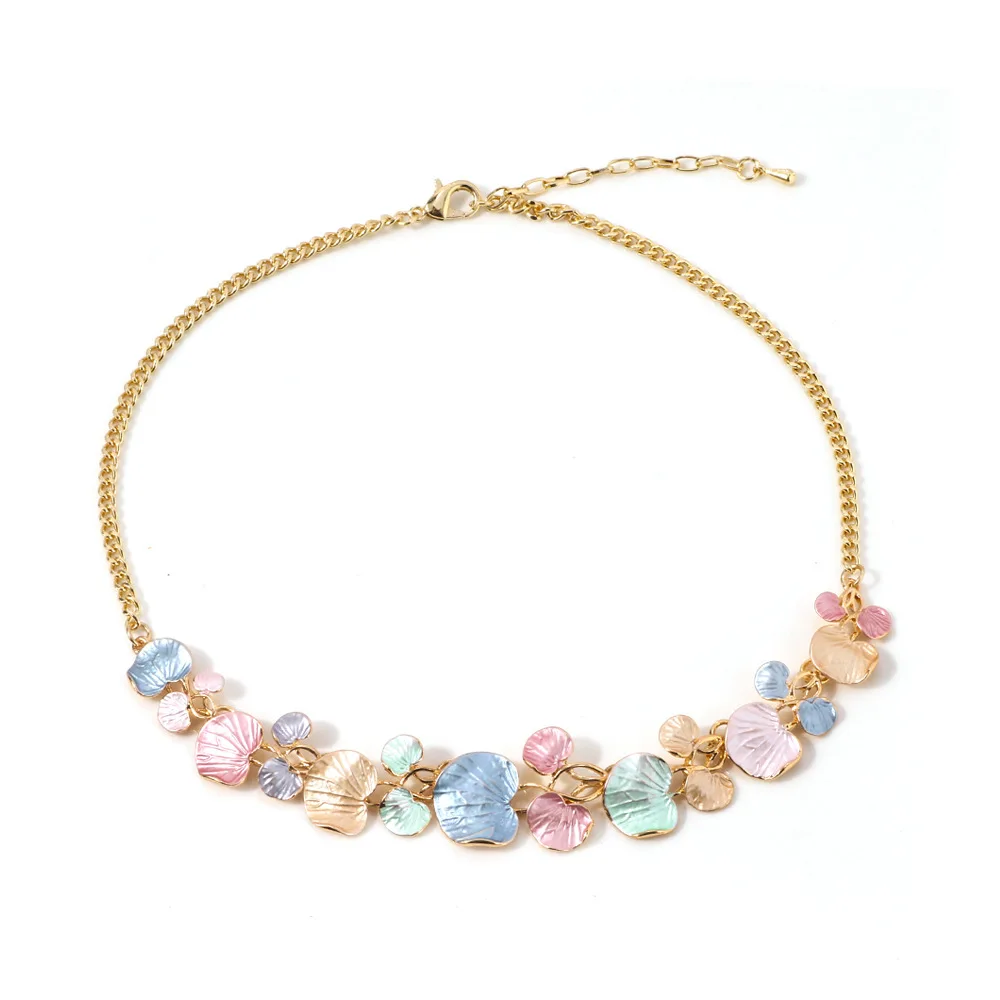 Vintage Colorful necklace For Women Neck chain creative Drop Oil Alloy Necklace Sweater Chain 2020 Fashion Jewelry Accessories
Vintage Colorful necklace For Women Neck chain creative Drop Oil Alloy Necklace Sweater Chain 2020 Fashion Jewelry Accessories