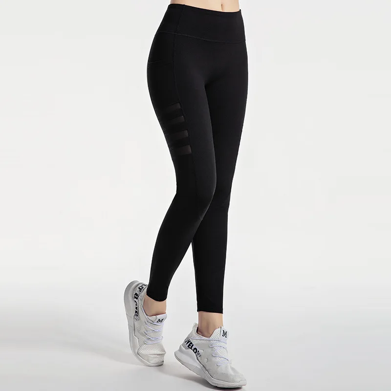 Fashion Mesh Striped Yoga Pants High Waist Hips Running Sports Workout Clothes Women
Fashion Mesh Striped Yoga Pants High Waist Hips Running Sports Workout Clothes Women