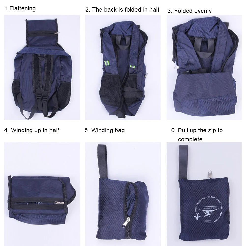 Durable Nylon Folding Backpack Unisex Lightweight Outdoor Travel Hiking Portable Camping
Durable Nylon Folding Backpack Unisex Lightweight Outdoor Travel Hiking Portable Camping