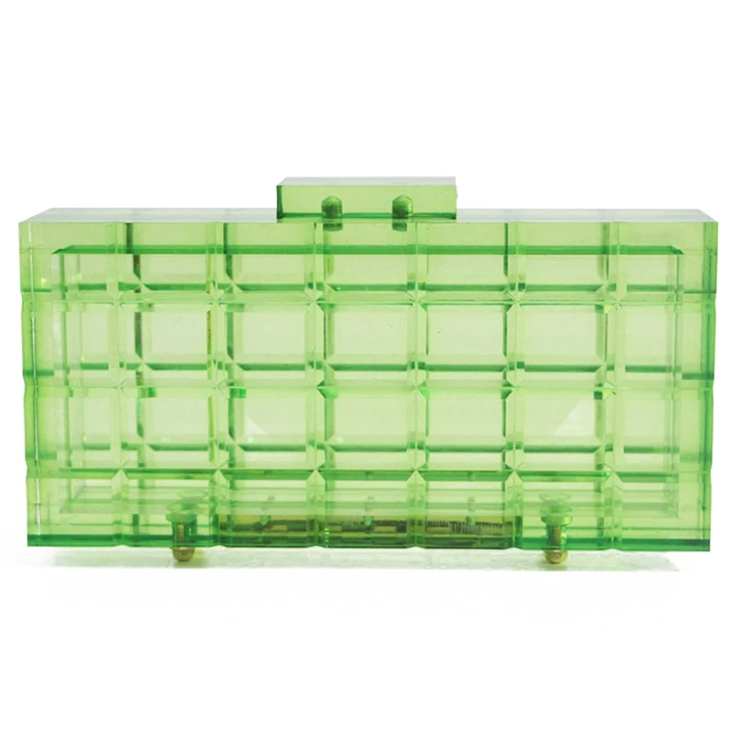 Fluorescent Transparent Acrylic Fashion Women Handbag Luxury Party Prom Elegant 
Fluorescent Transparent Acrylic Fashion Women Handbag Luxury Party Prom Elegant