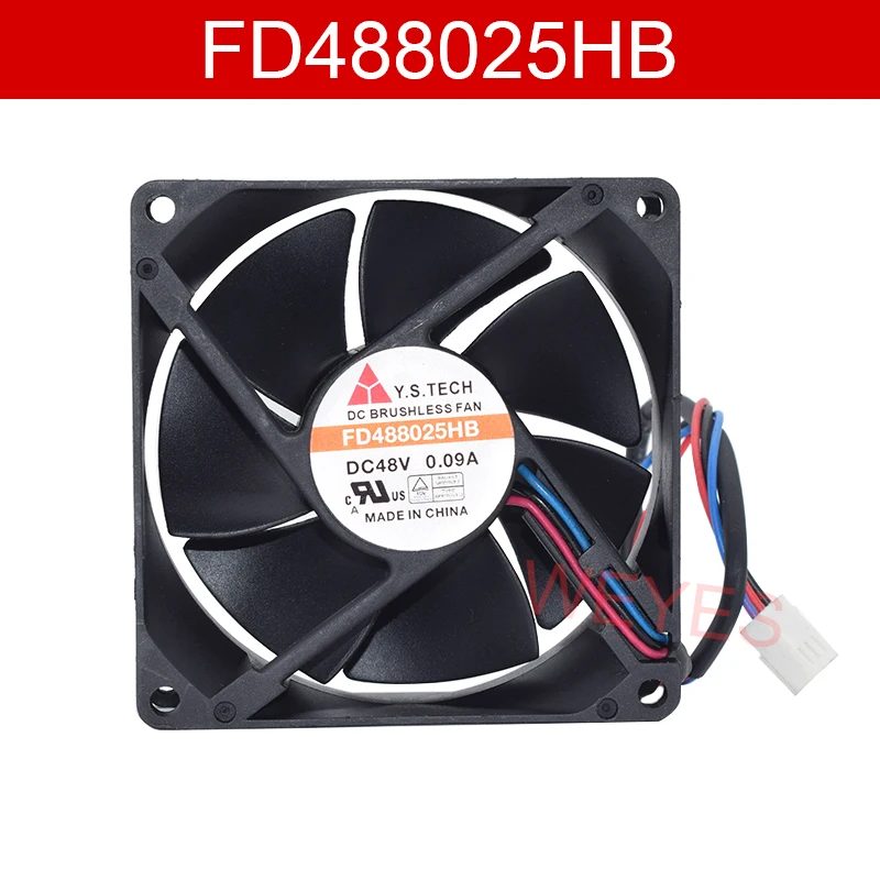 Хорошо протестированный охлаждающий вентилятор FD488025HB, постоянный ток 48 В 0,09a, три линии для Y.S.TECH 80x80x25 мм
Хорошо протестированный охлаждающий вентилятор FD488025HB, постоянный ток 48 В 0,09a, три линии для Y.S.TECH 80x80x25 мм