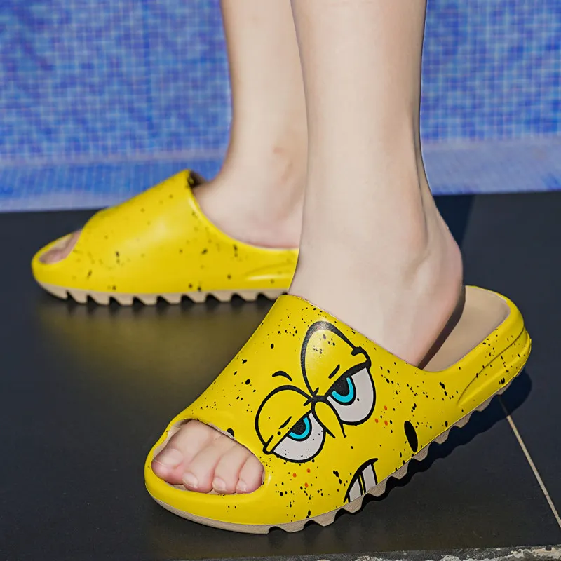 Cartoon Men Casual Slippers Fashion Print Fish Mouth Flip Flops Men Slippers Platform Slides Men Lovers Shoes claquette homme
Cartoon Men Casual Slippers Fashion Print Fish Mouth Flip Flops Men Slippers Platform Slides Men Lovers Shoes claquette homme