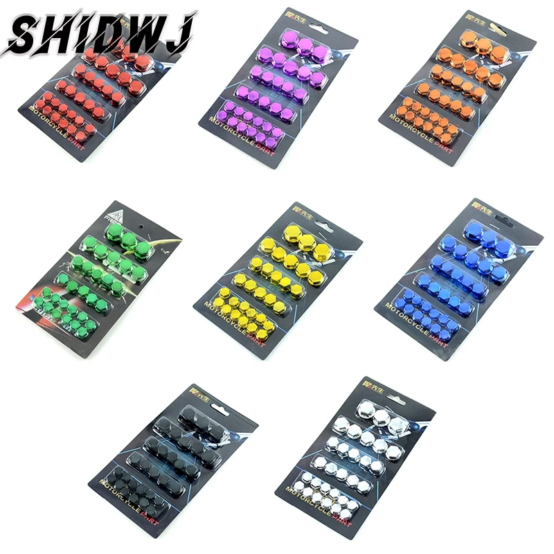 Модифицированные детали для мотоцикла, цветная хромированная крышка с винтовым покрытием, декоративные детали с винтовой крышкой, 30 шт.
Модифицированные детали для мотоцикла, цветная хромированная крышка с винтовым покрытием, декоративные детали с винтовой крышкой, 30 шт.