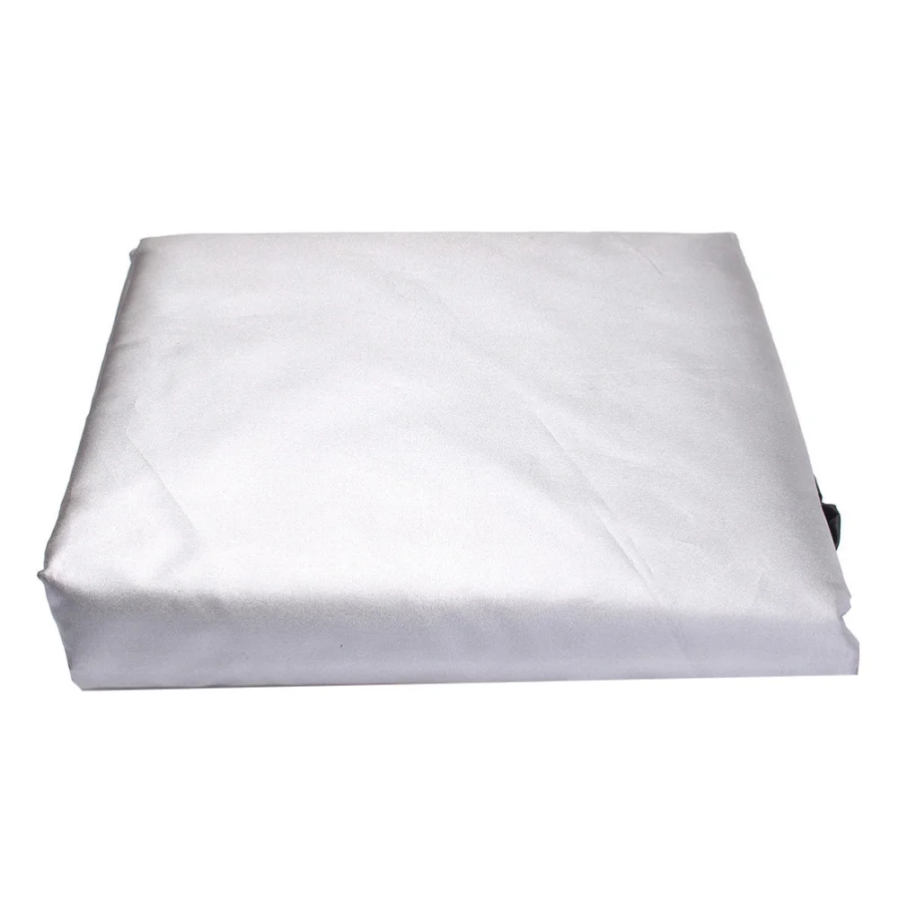 Garden Waterproof Cover Chair Table Cover Courtyard Waterproof Cover Silver Cover (242x162x100cm) 
Garden Waterproof Cover Chair Table Cover Courtyard Waterproof Cover Silver Cover (242x162x100cm)