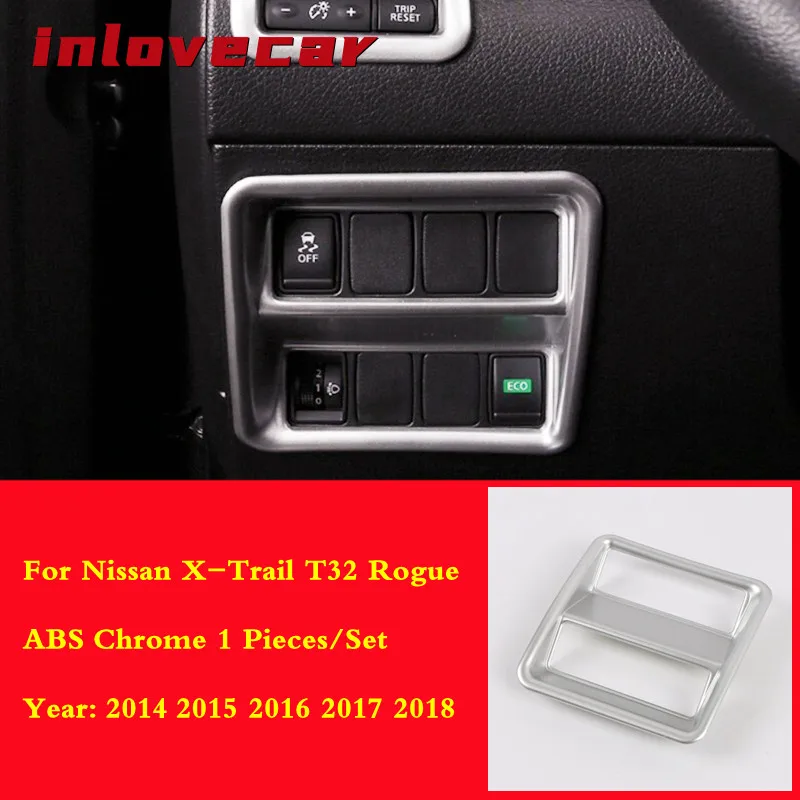 ABS Chrome Car Headlight Switch Adjustment Button Cover Circle Trim Sticker For Nissan X-trail X Trail T32 2014-2020 Accessories
ABS Chrome Car Headlight Switch Adjustment Button Cover Circle Trim Sticker For Nissan X-trail X Trail T32 2014-2020 Accessories
