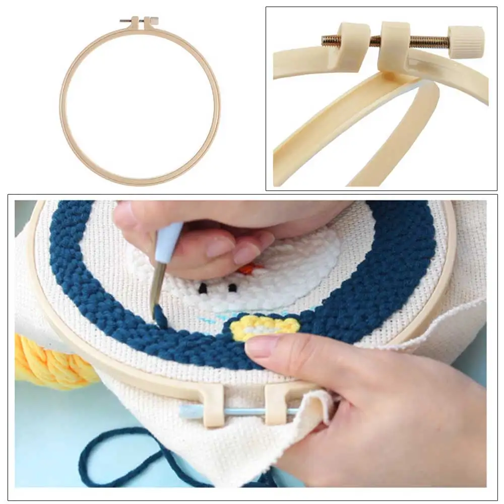 Punch Needle Embroidery Starter Kits Punch Needle Tool Fabric With Floral Pattern DIY Handcraft Embroidery Set
Punch Needle Embroidery Starter Kits Punch Needle Tool Fabric With Floral Pattern DIY Handcraft Embroidery Set