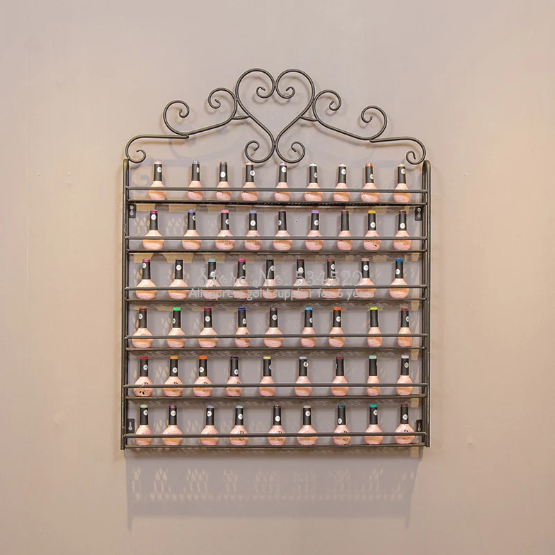 5%Metal Storage Rack Wall Mounted Nail Salon Use Display Rack Large Storage Polish Bottle Holder Cosmetic Makeup Organizer
5%Metal Storage Rack Wall Mounted Nail Salon Use Display Rack Large Storage Polish Bottle Holder Cosmetic Makeup Organizer