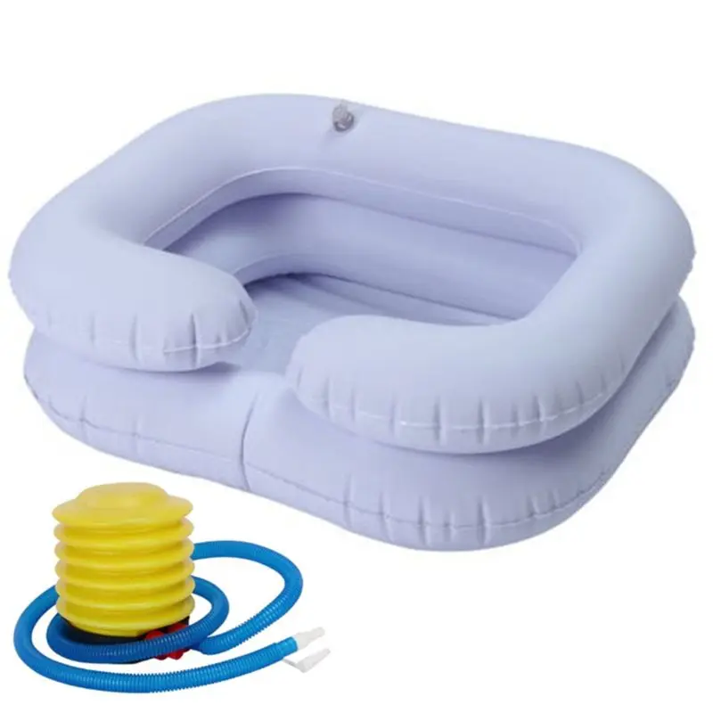 Inflatable Shampoo Basin for the Disabled Elderly Portable Hair Washing Basin Drain Tube Bed Rest Nursing Aid Sink
Inflatable Shampoo Basin for the Disabled Elderly Portable Hair Washing Basin Drain Tube Bed Rest Nursing Aid Sink