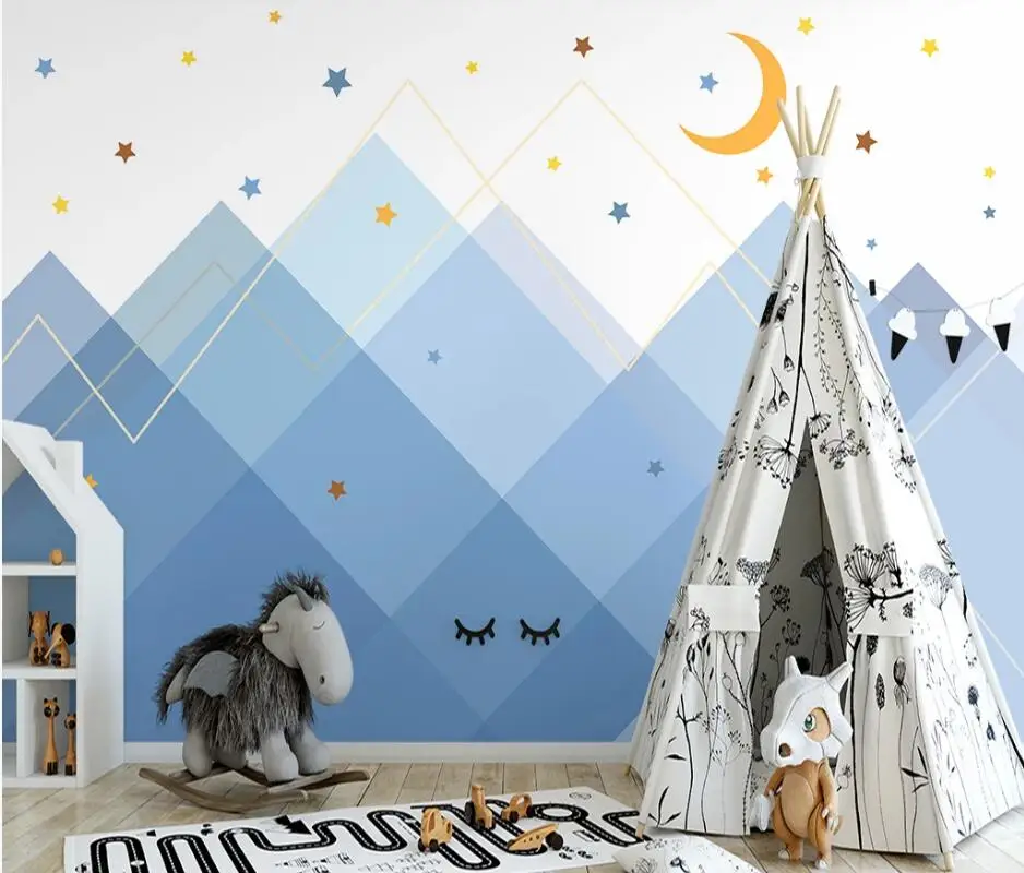 AINYOOUSEM Hand painted geometric starry children room papier peint papel de parede wallpaper 3d wallpaper wall paper
AINYOOUSEM Hand painted geometric starry children room papier peint papel de parede wallpaper 3d wallpaper wall paper