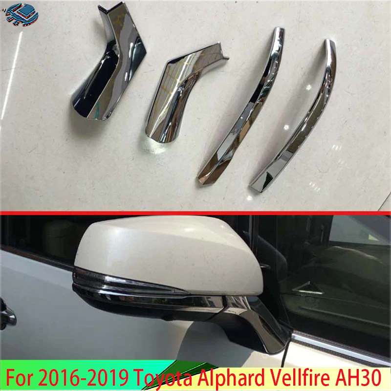 For 2016-2019 Toyota Alphard Vellfire AH30 Car Accessories ABS Chrome Door Side Mirror Cover Trim
For 2016-2019 Toyota Alphard Vellfire AH30 Car Accessories ABS Chrome Door Side Mirror Cover Trim