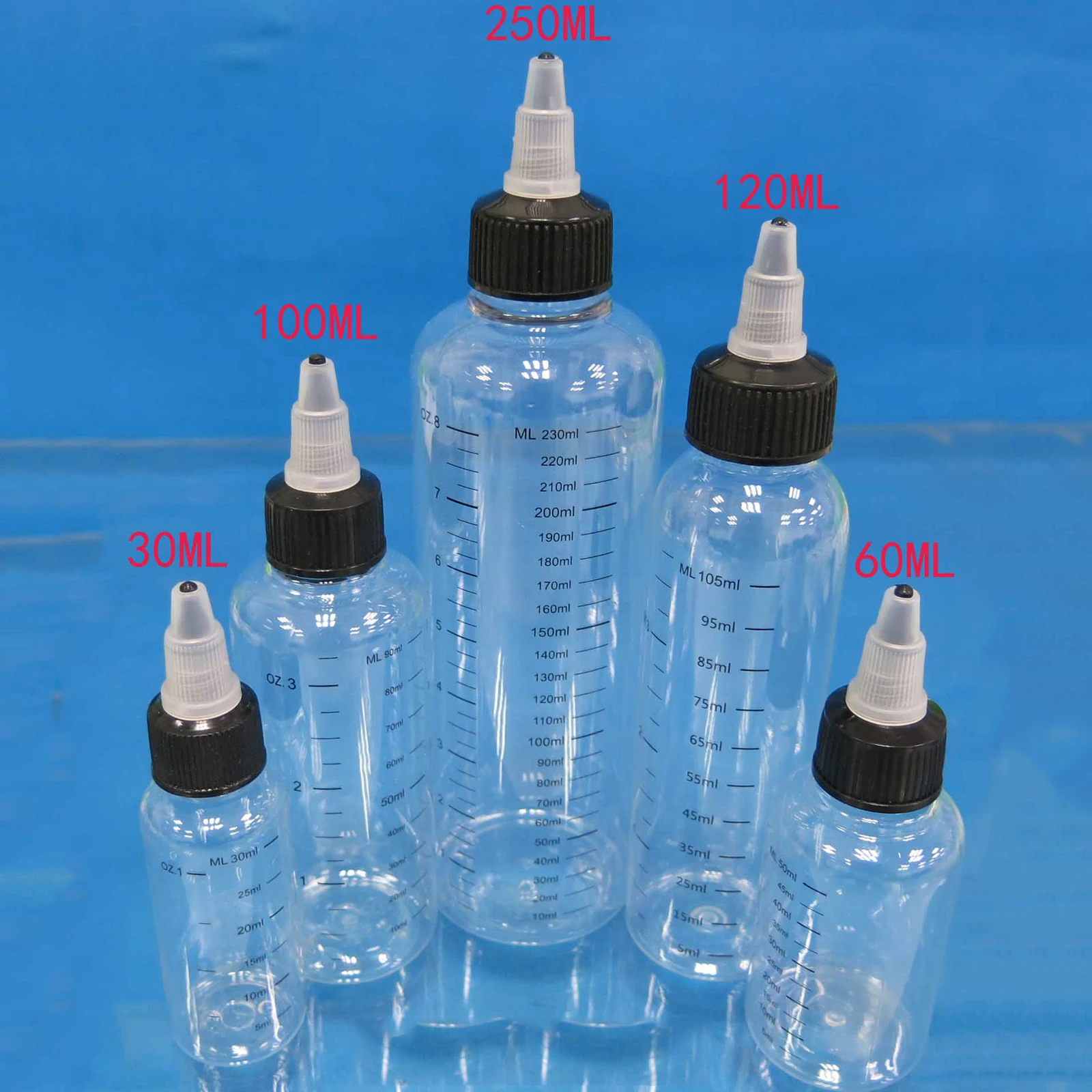 5 PCS PET Plastic Dropper Bottle with Pointed Mouth Top Cap, Clear Bottle Body, can Easily Recognize Whats Inside for Quick
5 PCS PET Plastic Dropper Bottle with Pointed Mouth Top Cap, Clear Bottle Body, can Easily Recognize Whats Inside for Quick