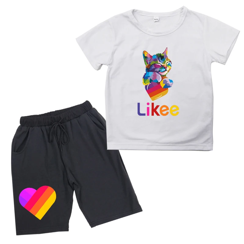 Likee T Shirt Baby Boys Girls Summer 2PCS Set Printed LIKEE Sports Suit for Kids T-Shirt Shorts Children'S Clothing Fox Unicorn
Likee T Shirt Baby Boys Girls Summer 2PCS Set Printed LIKEE Sports Suit for Kids T-Shirt Shorts Children'S Clothing Fox Unicorn