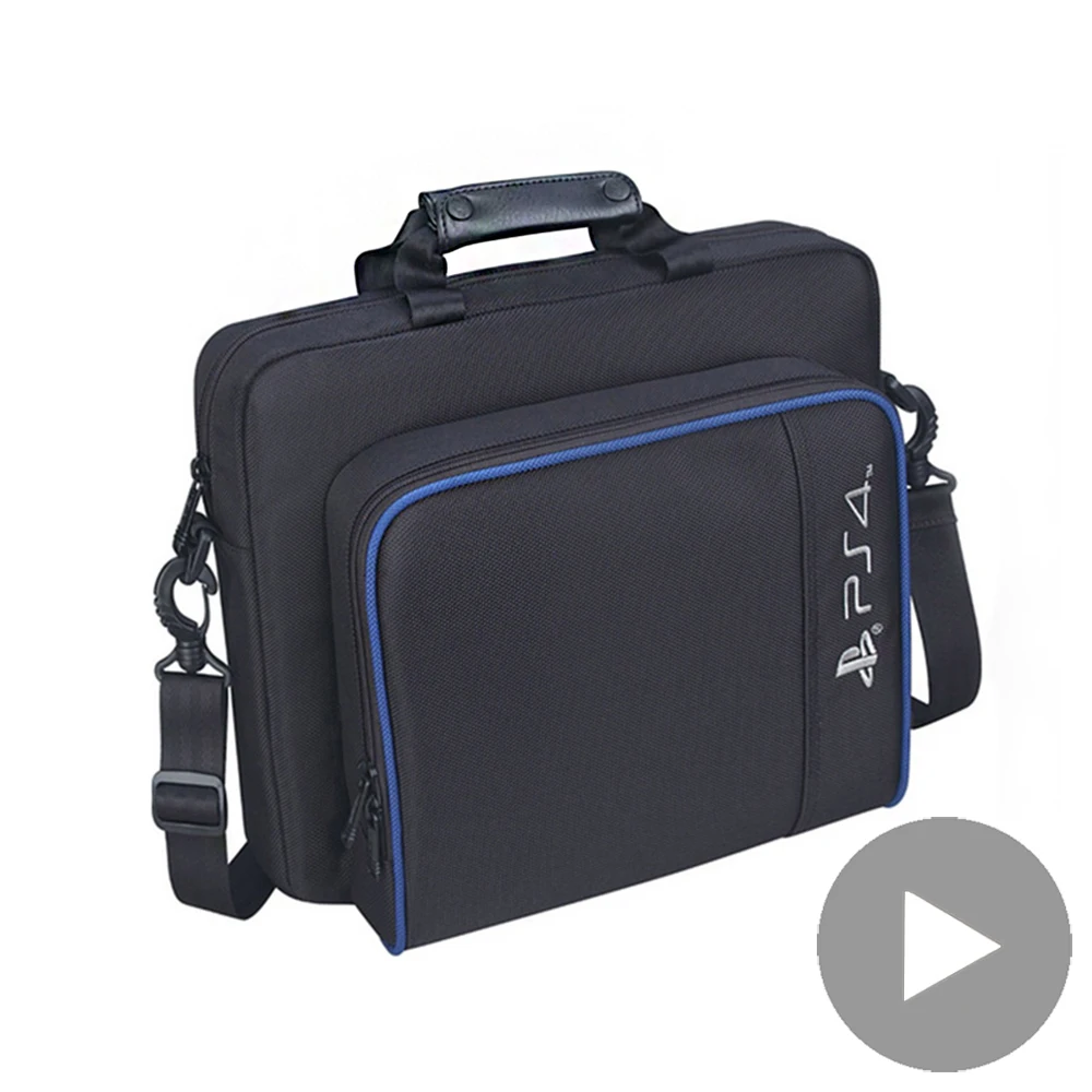 Фото Дорожный холщовый рюкзак для Sony PS Playstation 4 Console Pro Slim PS4 классический мужской ранец